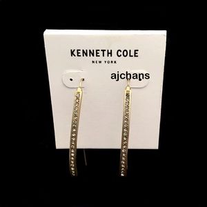 Kenneth Cole Gold Tone Earrings